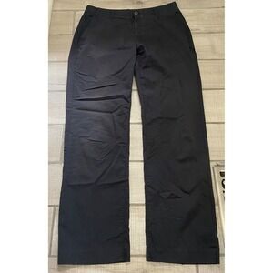 Under Armour Pants Mens 38 (36.5x33) Black Golf‎ Chino Performance Stretch
